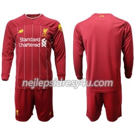 Fotbalové dres Liverpool Dětské Domácí 2019/20 Dlouhý Rukáv